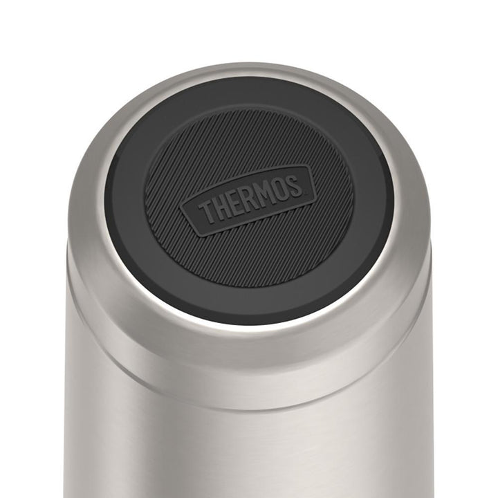 12 ounce Slim Can Insulator with non-slip base, Matte Stainless Steel.