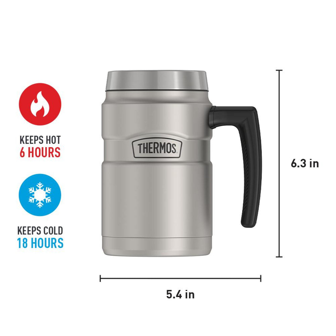 16oz STAINLESS KING™ COFFEE MUG