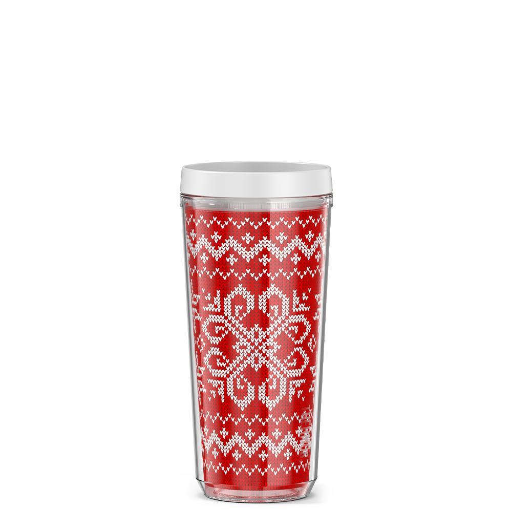 16oz DOUBLE WALL TUMBLER HOLIDAY SWEATER