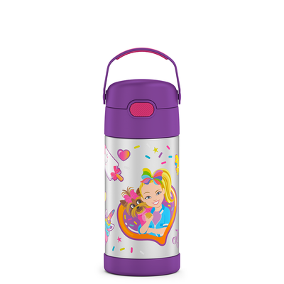 12 ounce Funtainer water bottle, JoJo Siwa.