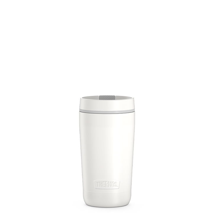 12 ounce alta tumbler, white.